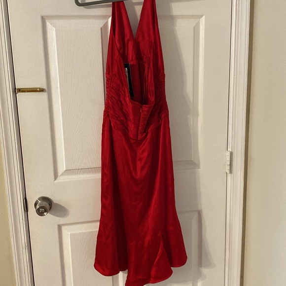 Carmen Marc Volvo Red evening dress size 8-CHRISTMAS!! - Picture 6 of 6